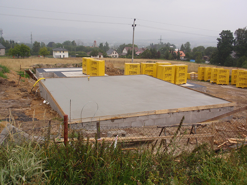 Realizace podkladní betonové mazaniny